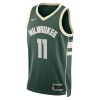 Milwaukee Bucks Brook Lopez 11 Nike 2022-23 Icon Edition Vihreä Pelipaidat Swingman - Miesten